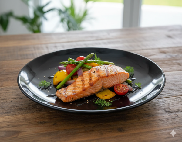 Big Black Flat Ceramic Plate – Modern Elegance Meets Everyday Function