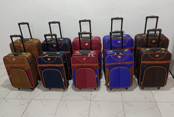 Deluxe Softside Fabric Luggage Sets – Multi-Color Options