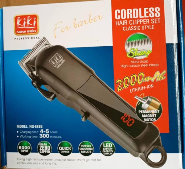 KIKI New Gain NG-888B Cordless Hair Clipper