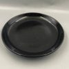 Big Black Flat Ceramic Plate – Modern Elegance Meets Everyday Function
