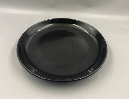 Big Black Flat Ceramic Plate – Modern Elegance Meets Everyday Function