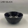 Elegant Black Ceramic Bowl – Minimalist Style, Timeless Function