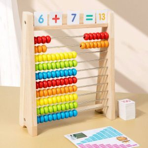 Kids Learning Abacus – playful and cartoon-themed, for toddlers